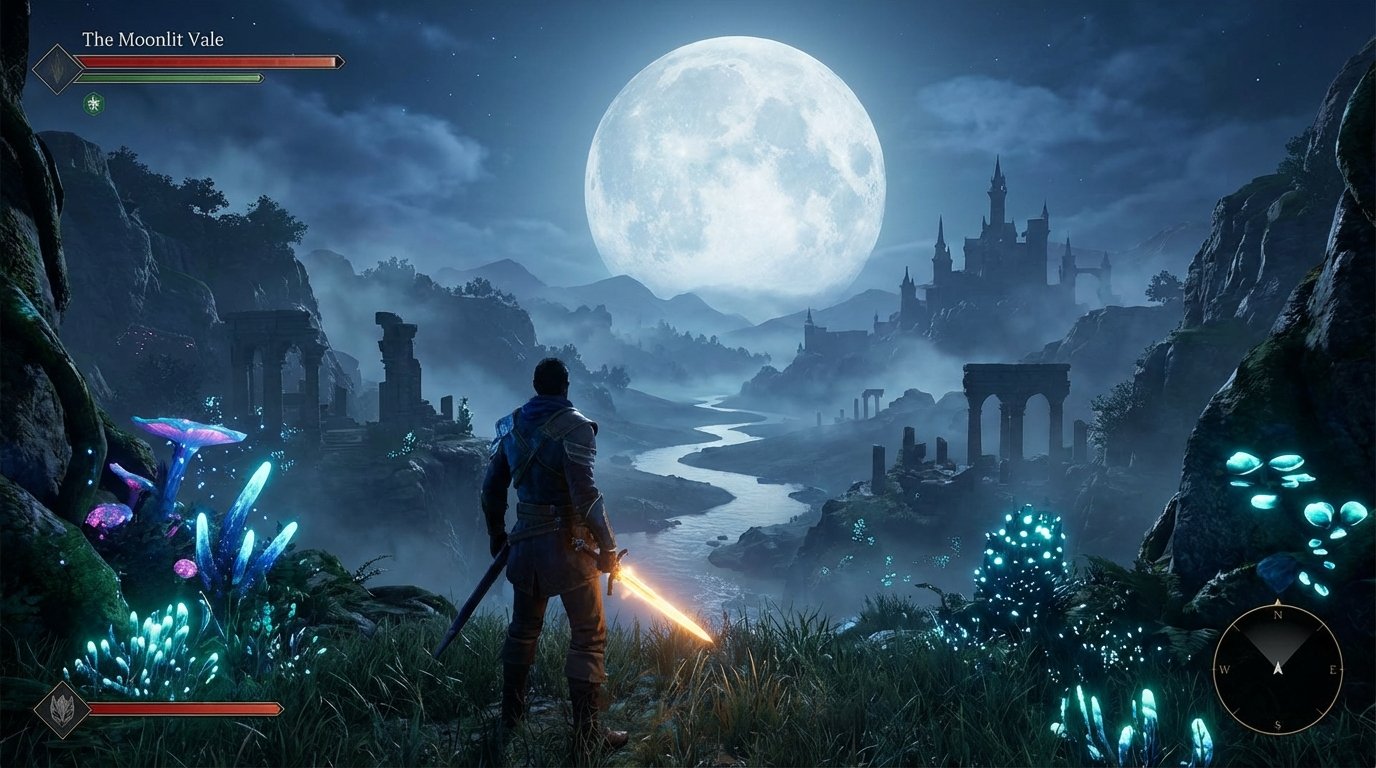 Moonlit Vale game screenshot