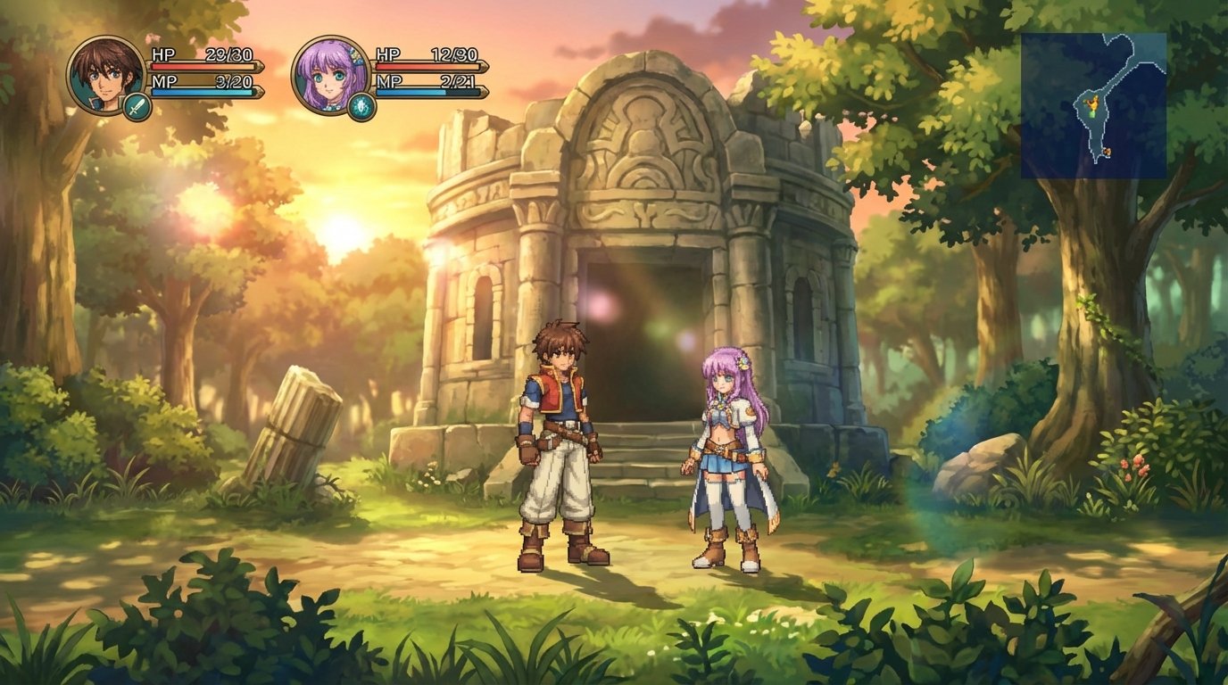 Tales of Eternia game screenshot