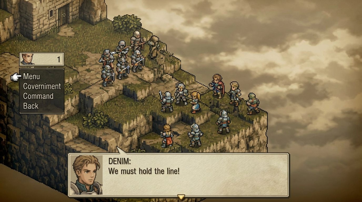 Tactics Ogre: Let Us Cling Together game screenshot