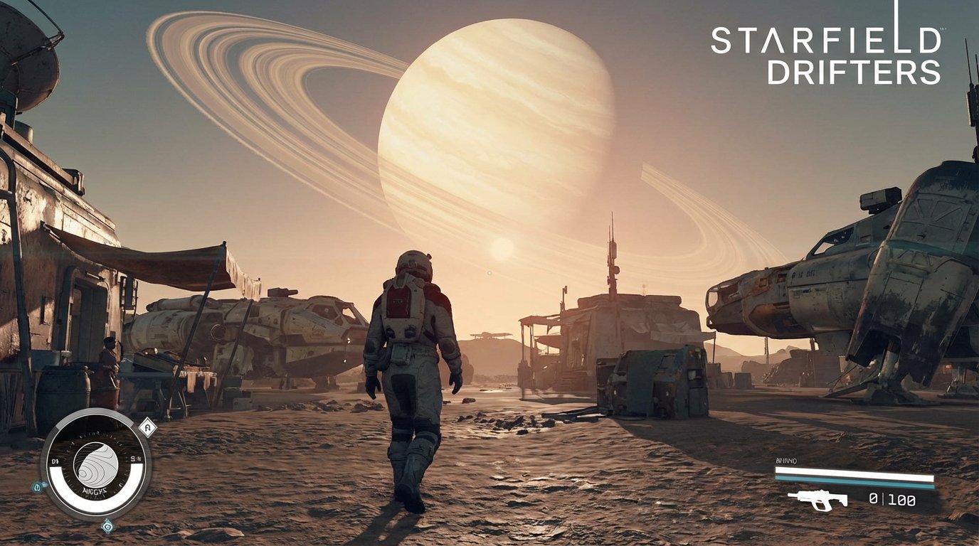 Starfield Drifters game screenshot