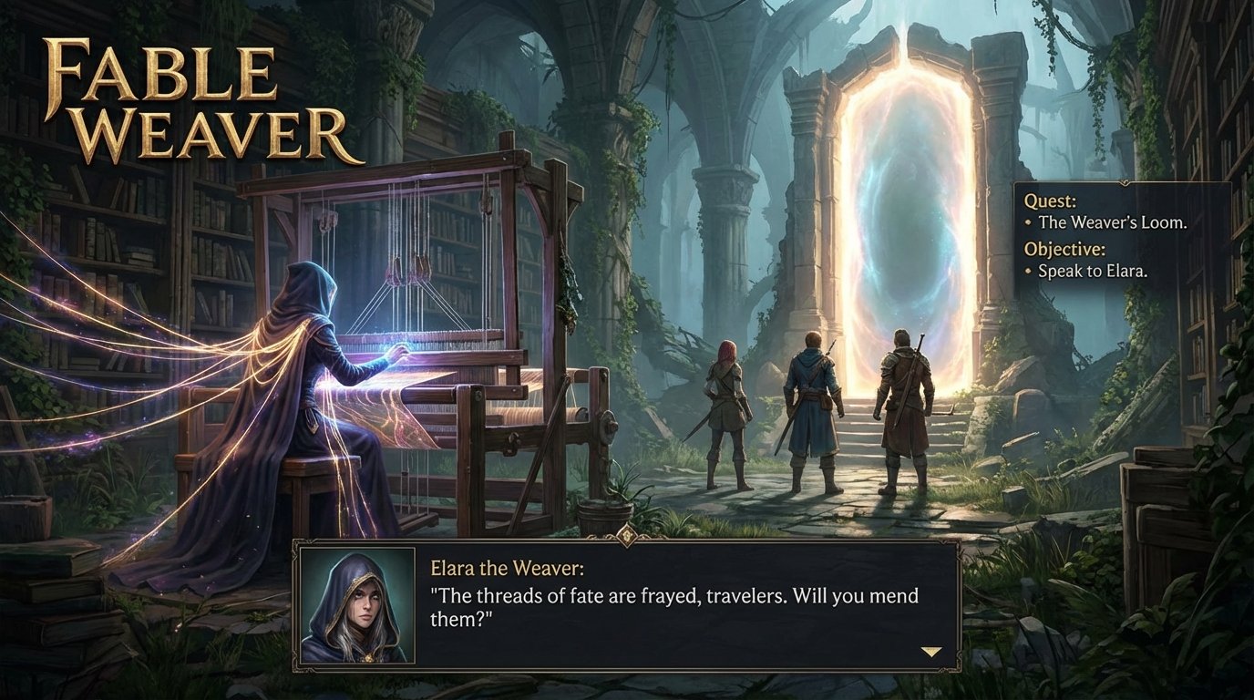 Fable Weaver game screenshot
