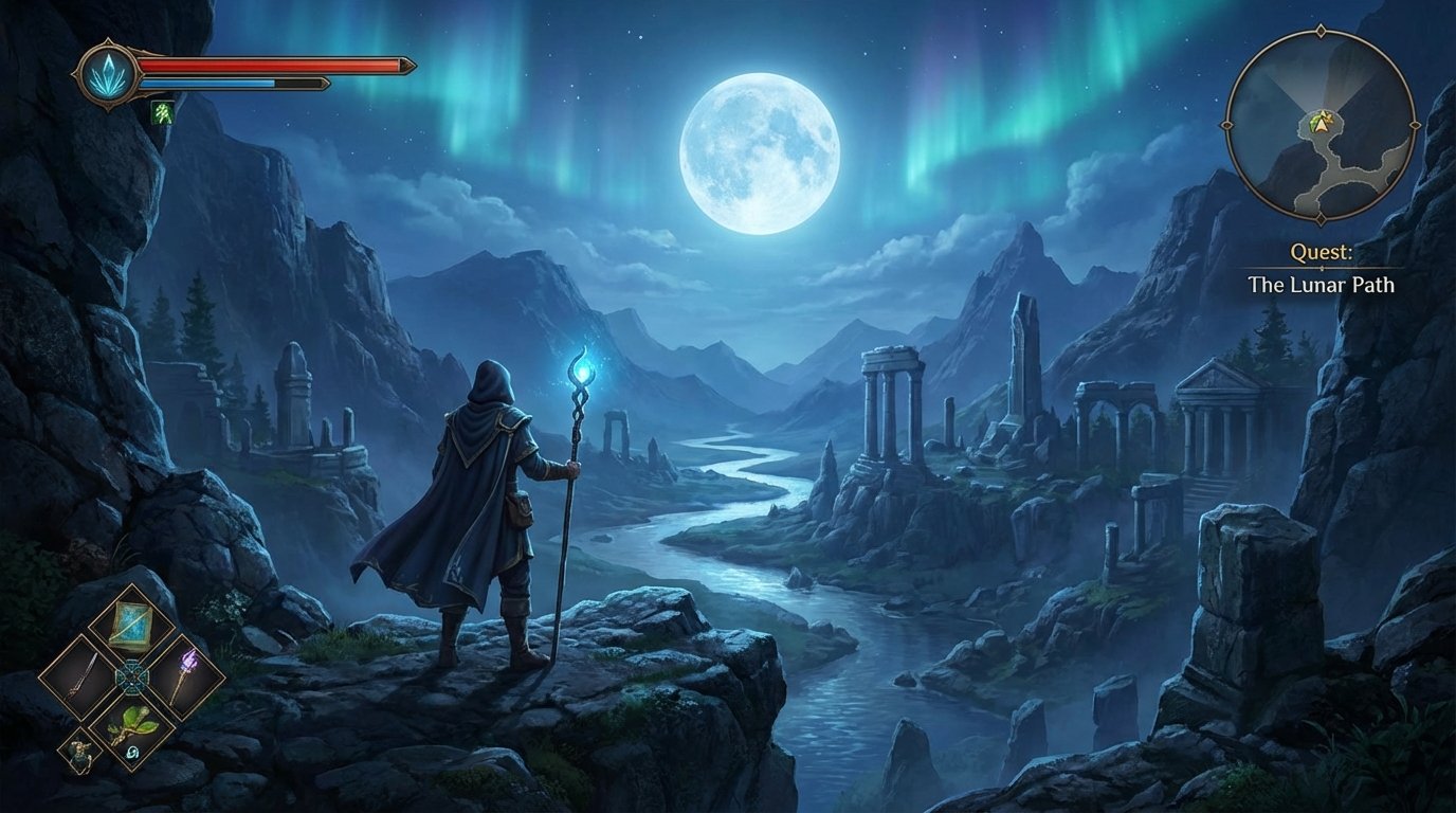 Moonlit Vale game screenshot