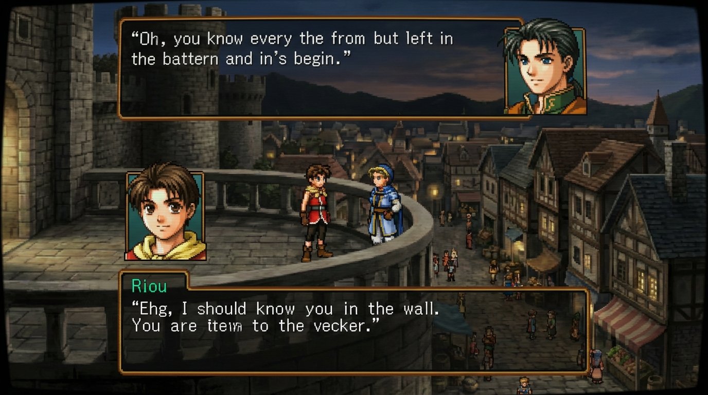 Suikoden II game screenshot