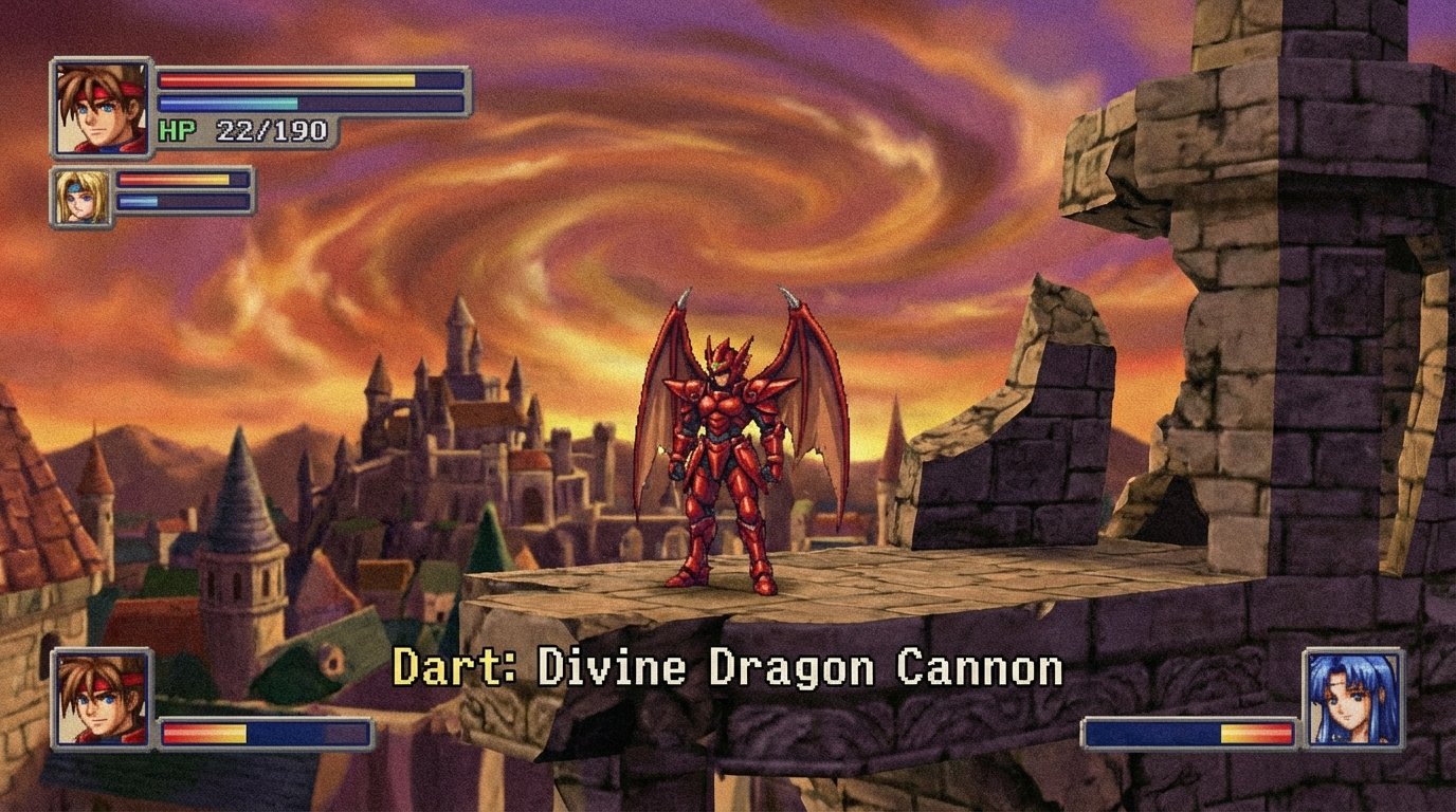 Legend of Dragoon game screenshot