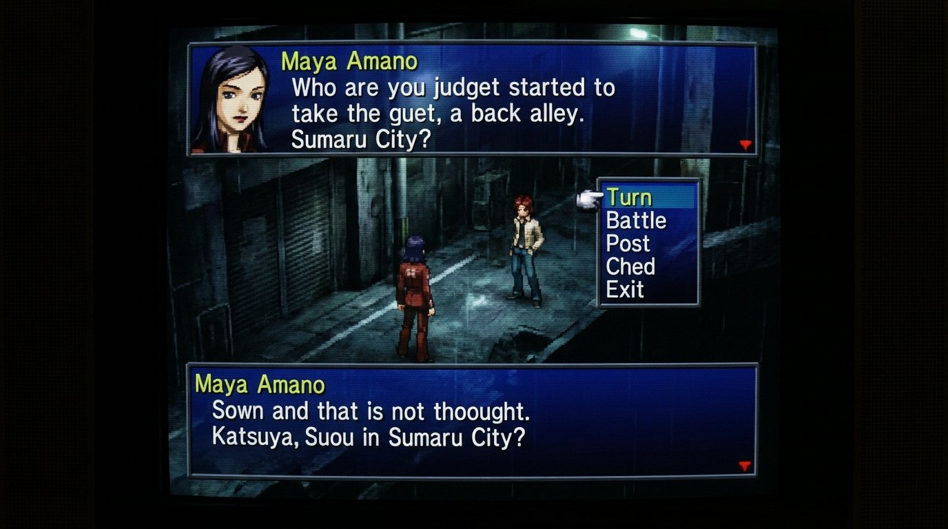 Persona 2: Eternal Punishment game screenshot