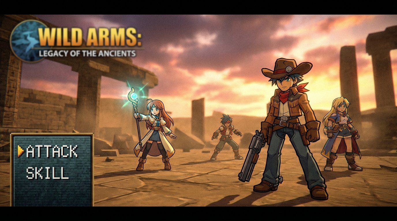 Wild Arms game screenshot
