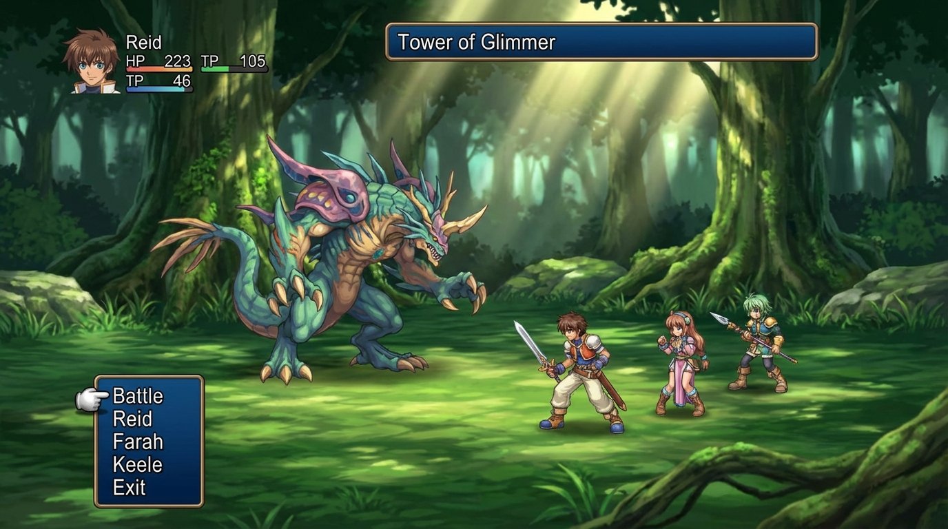 Tales of Eternia game screenshot
