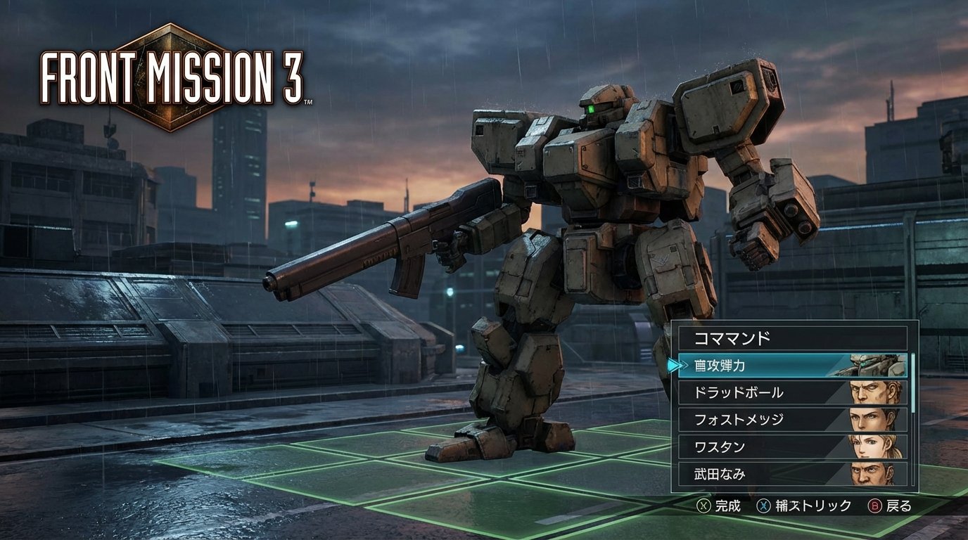Front Mission 3 game screenshot
