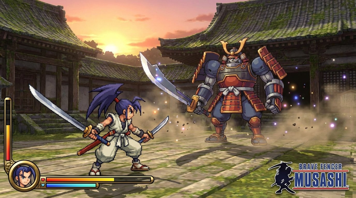 Brave Fencer Musashi game screenshot