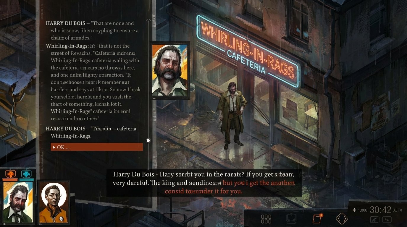 Disco Elysium: The Final Cut game screenshot