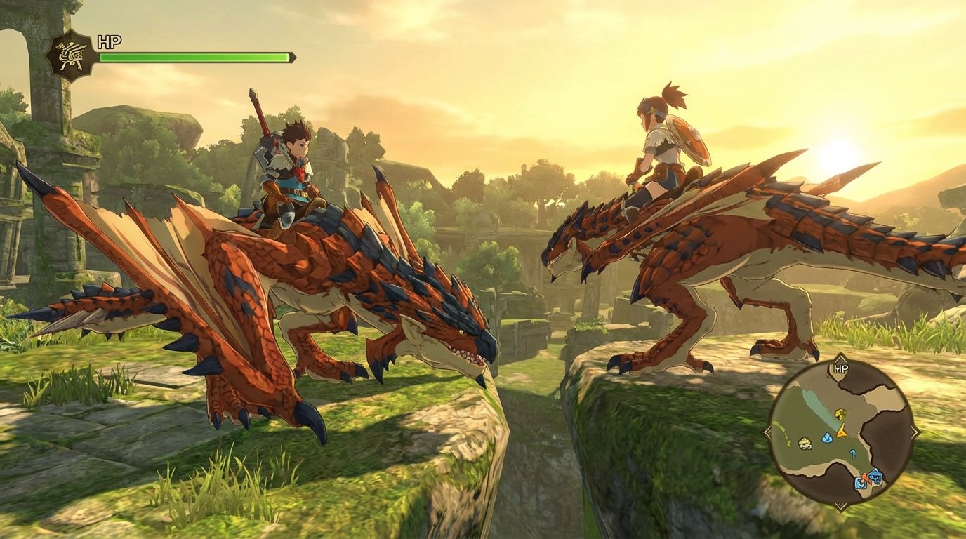 Monster Hunter Stories 2: Wings of Ruin game screenshot
