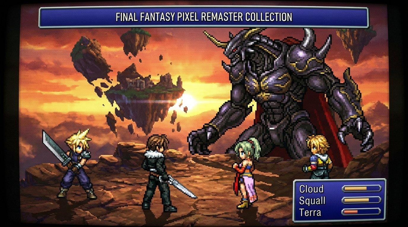 Final Fantasy Pixel Remaster Collection game screenshot