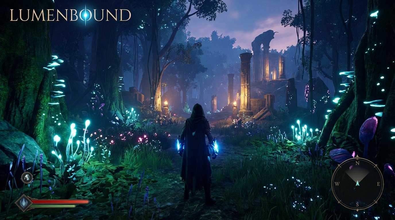 Lumenbound game screenshot