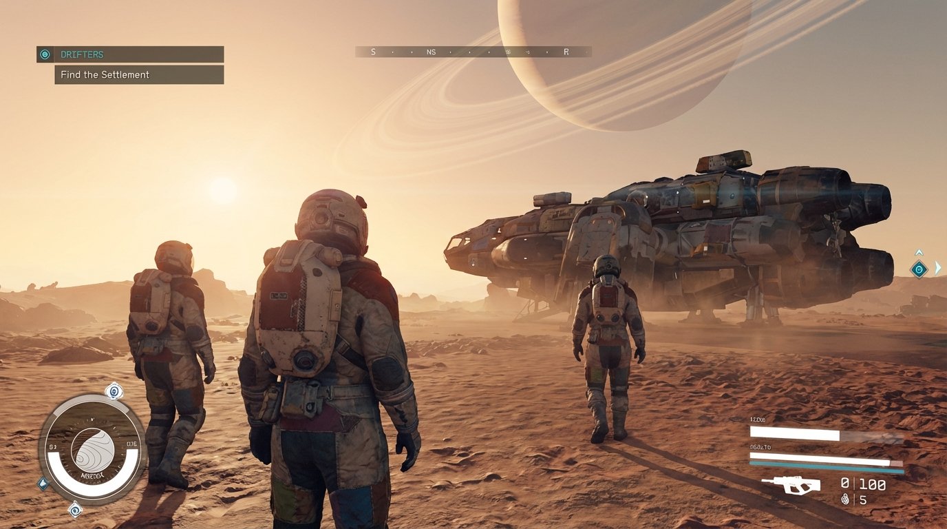 Starfield Drifters game screenshot