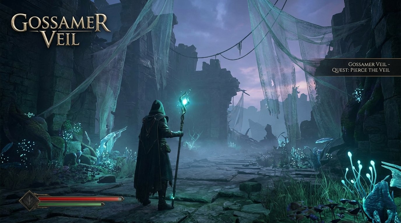 Gossamer Veil game screenshot
