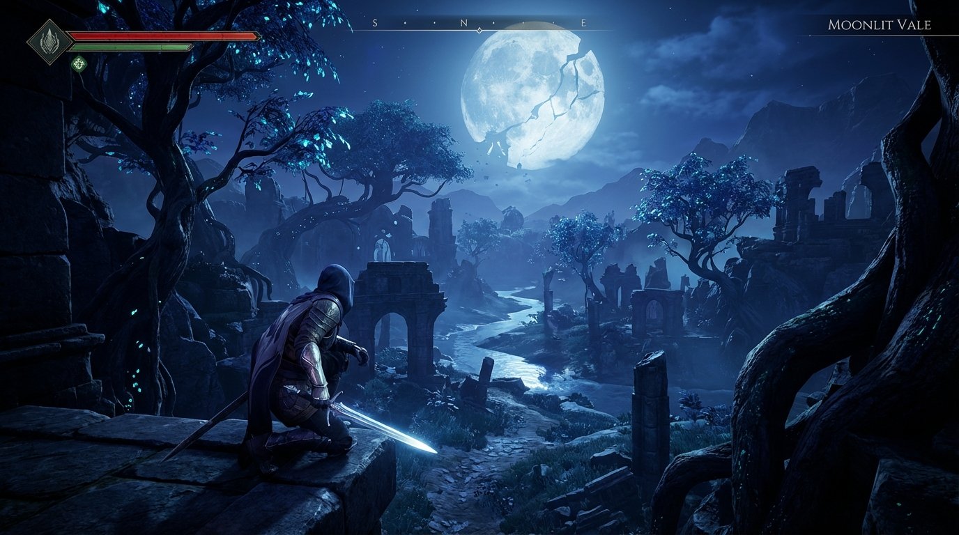 Moonlit Vale game screenshot