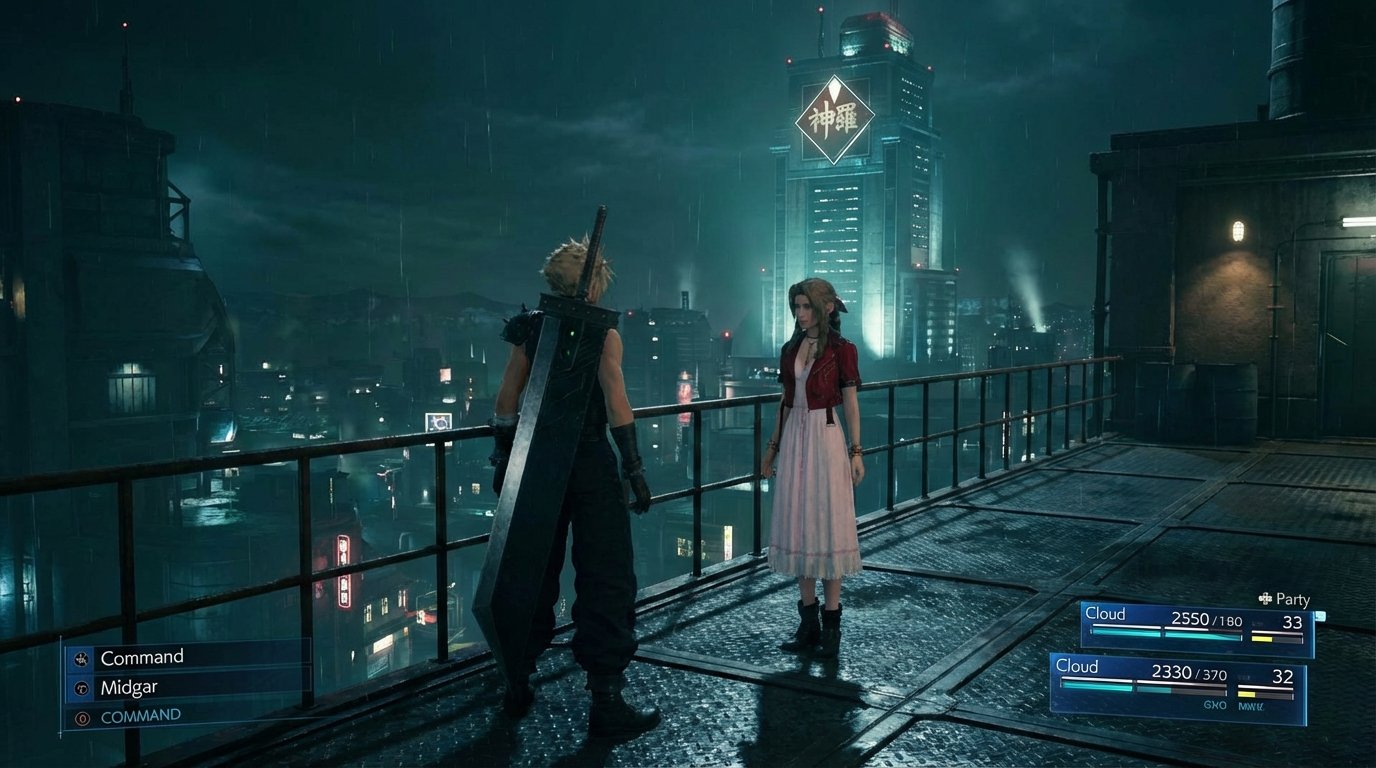 Final Fantasy VII game screenshot