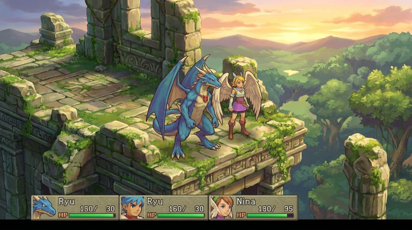 Breath of Fire IV game screenshot
