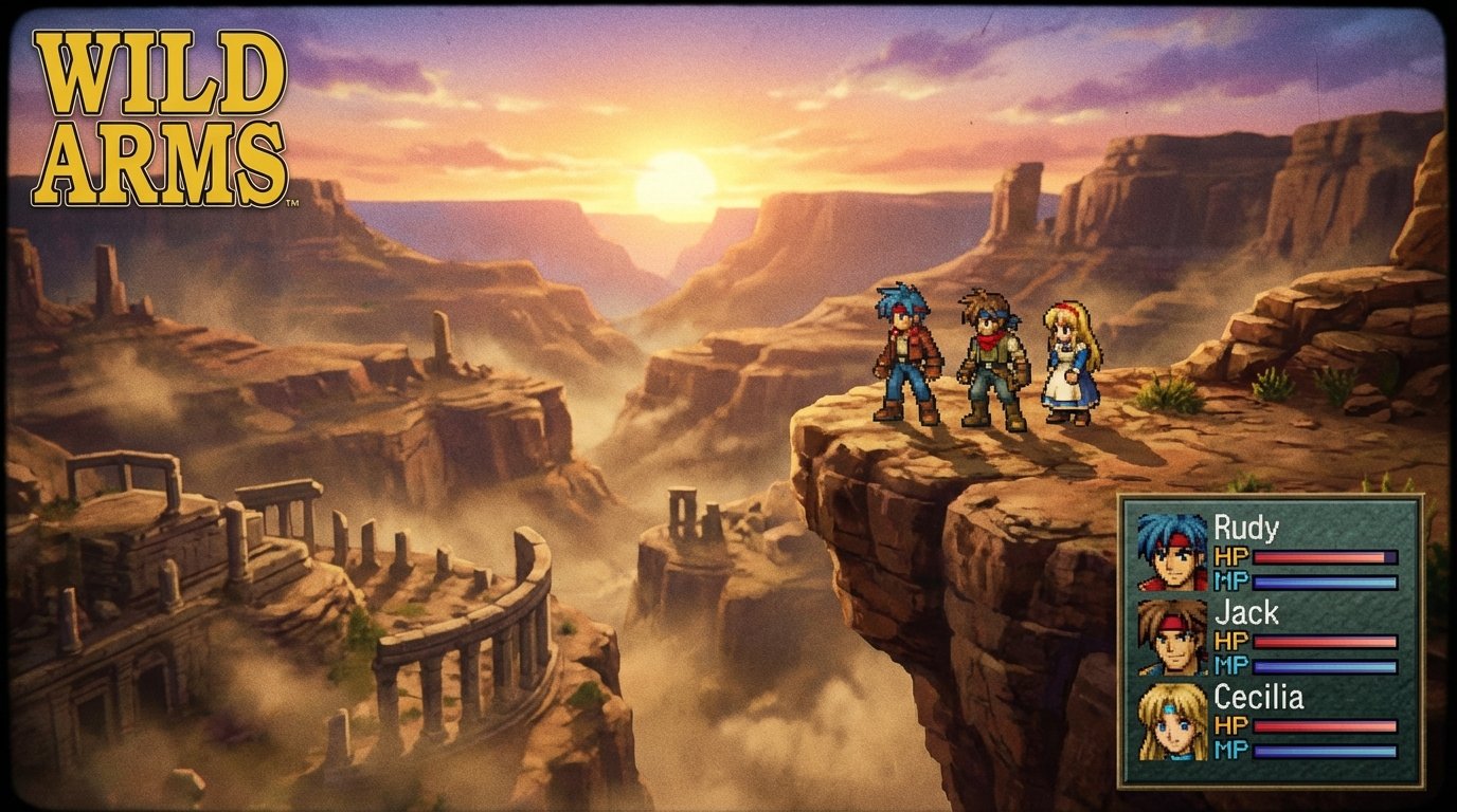 Wild Arms game screenshot