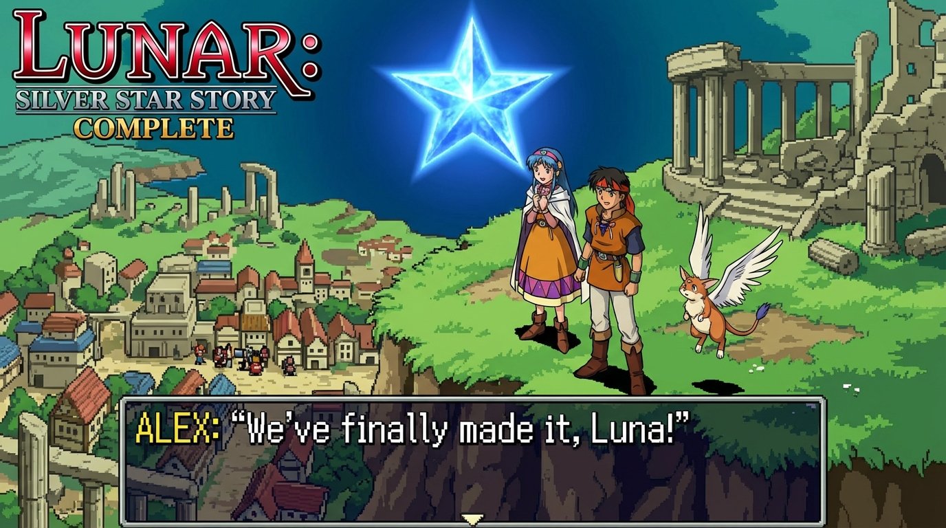 Lunar: Silver Star Story Complete game screenshot