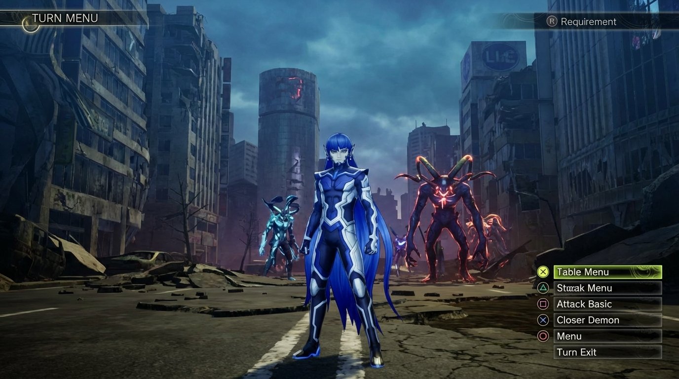 Shin Megami Tensei V game screenshot
