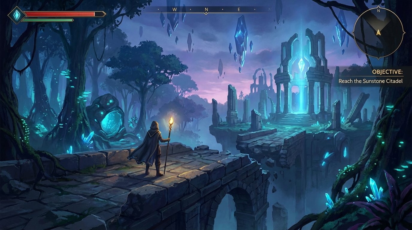 Lumenbound game screenshot