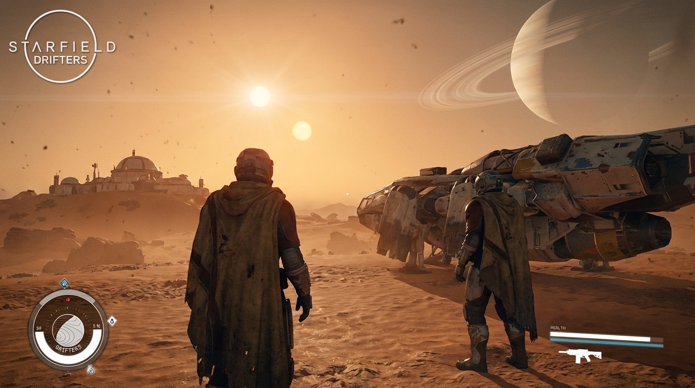 Starfield Drifters game screenshot