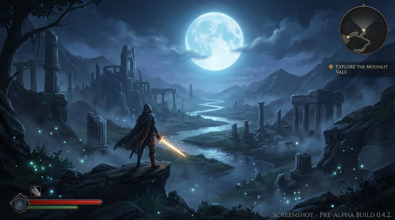 Moonlit Vale game screenshot