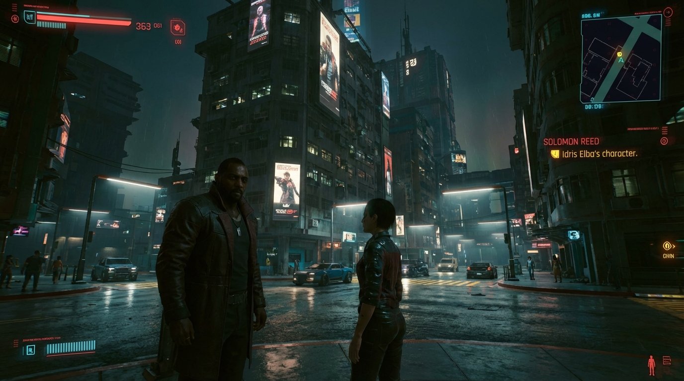 Cyberpunk 2077: Phantom Liberty game screenshot