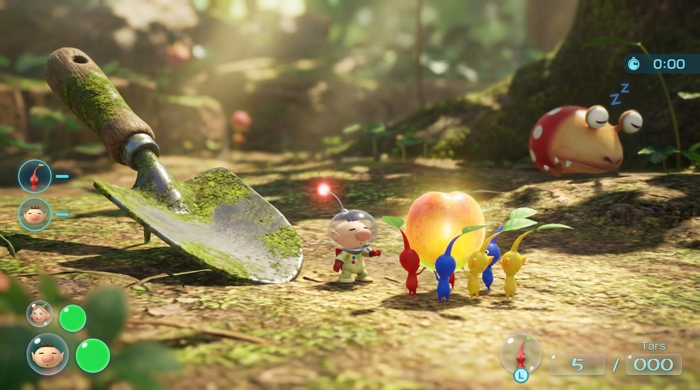Pikmin 4 game screenshot