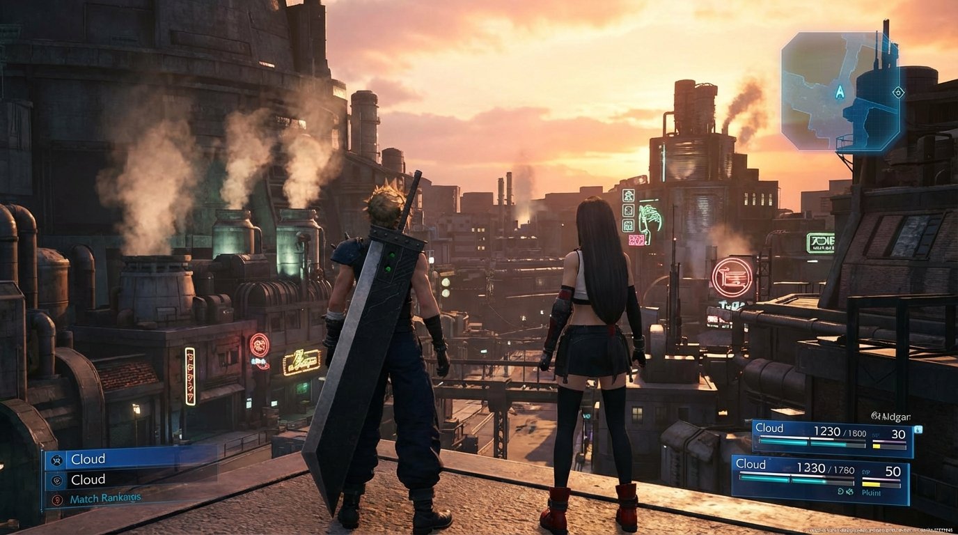 Final Fantasy VII game screenshot