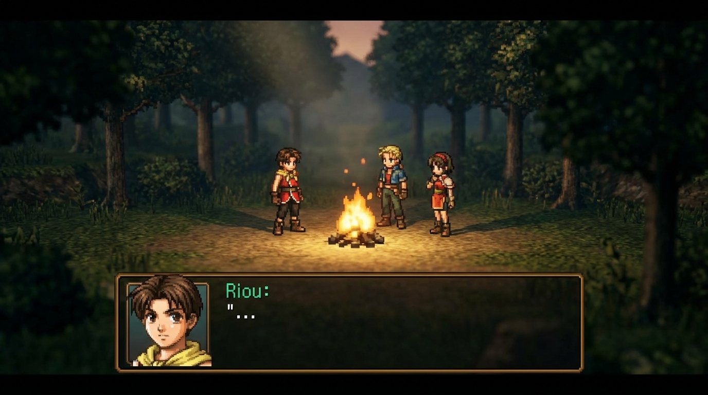 Suikoden II game screenshot