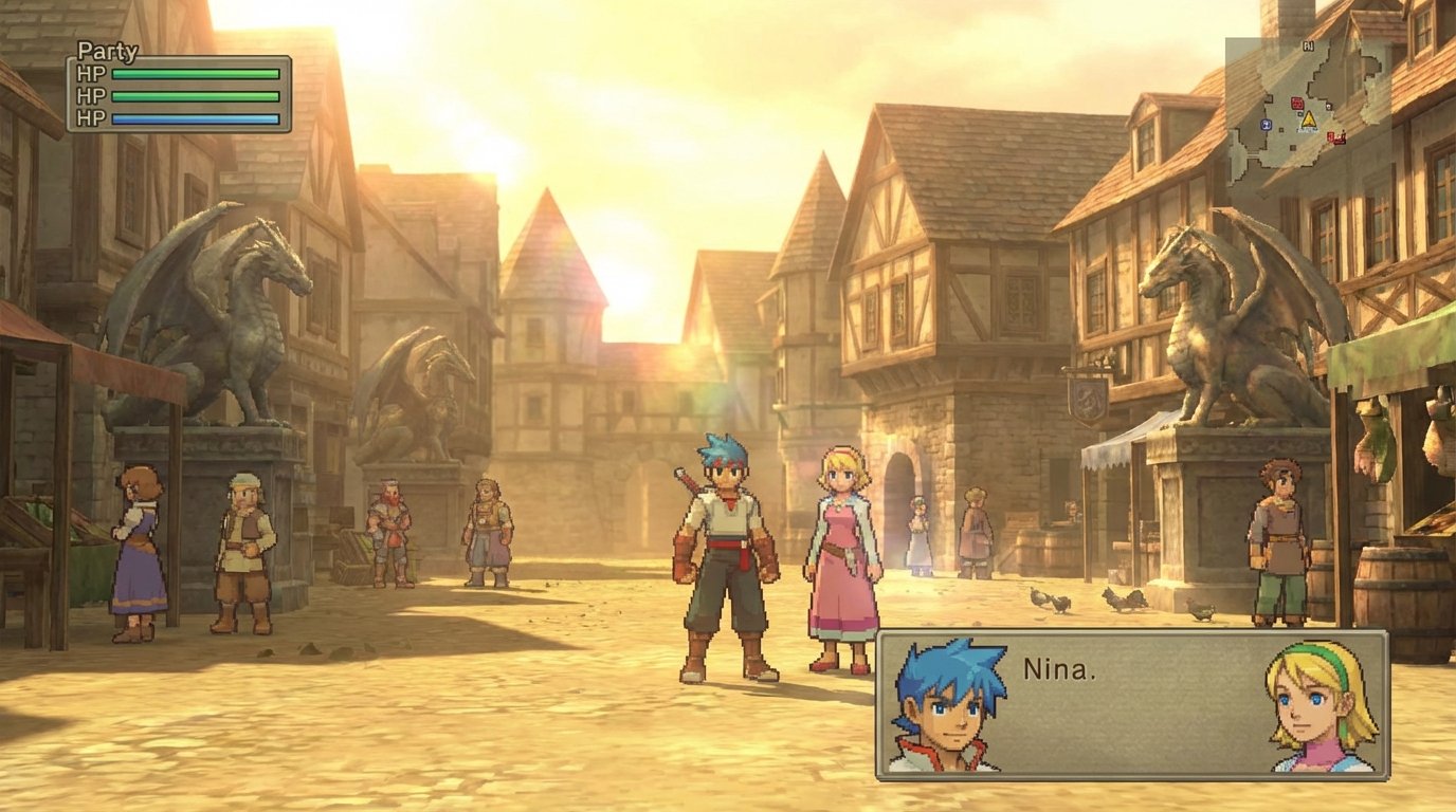 Breath of Fire IV game screenshot