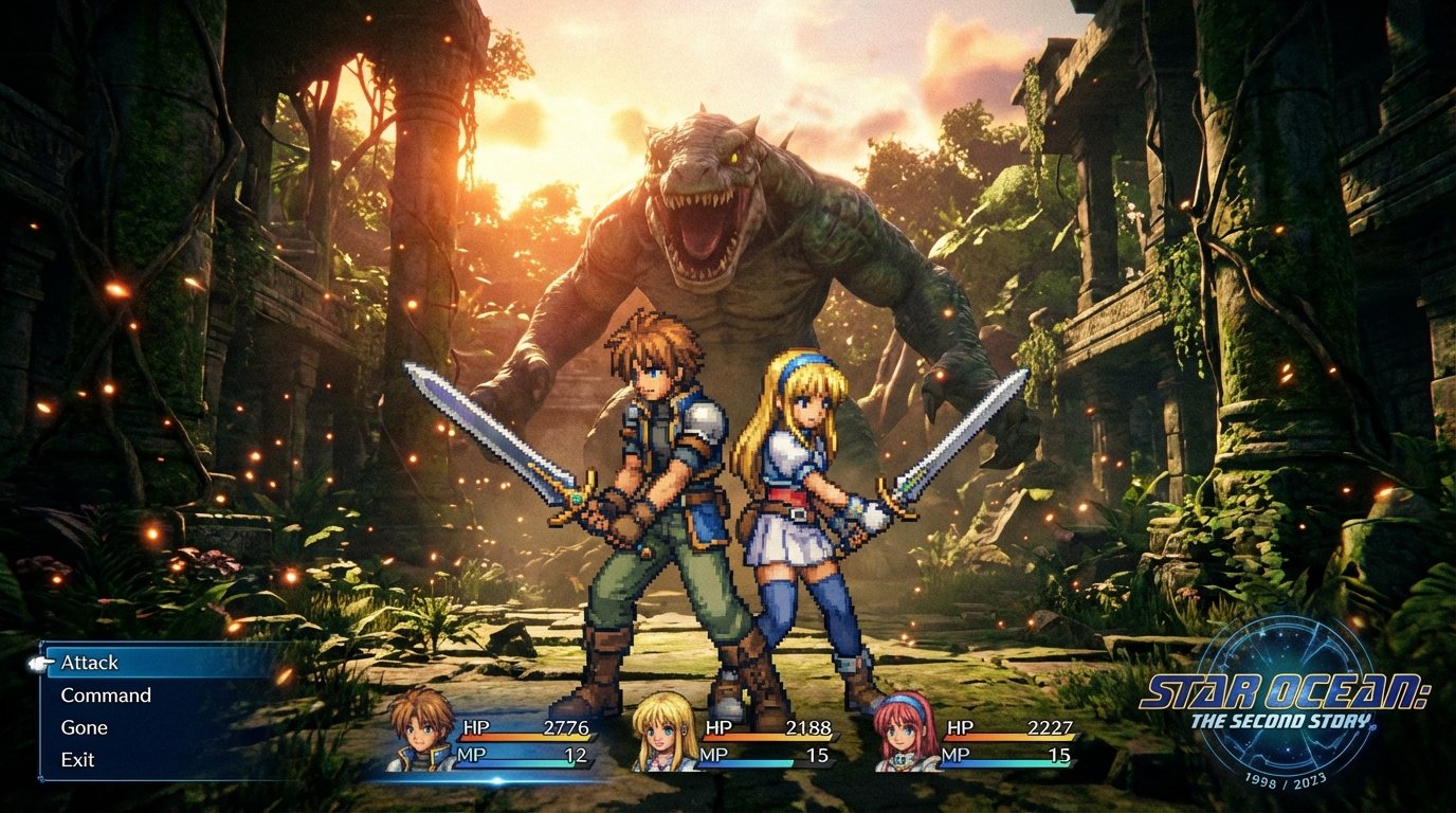 Star Ocean: The Second Story game screenshot