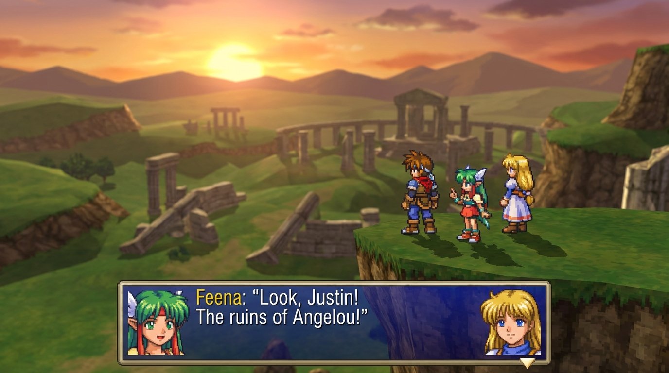 Grandia game screenshot