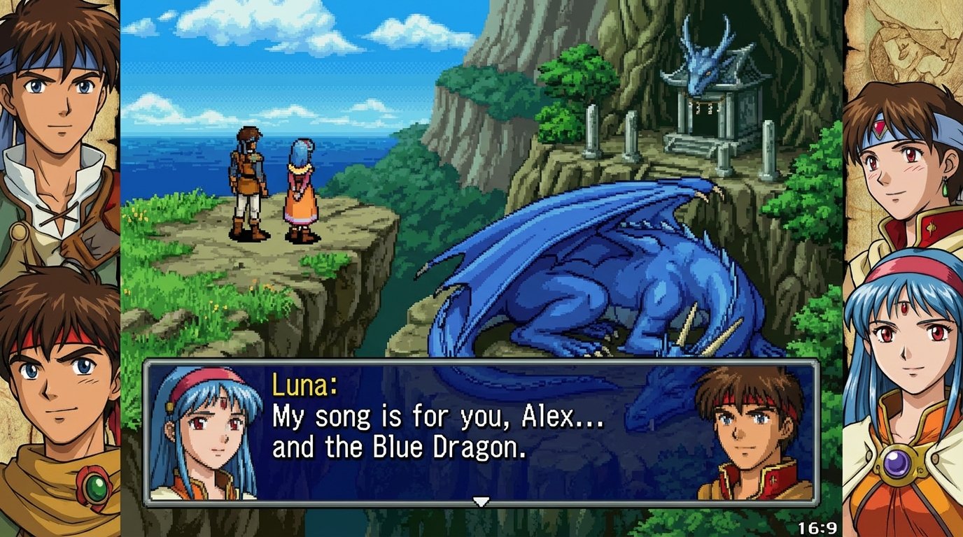 Lunar: Silver Star Story Complete game screenshot