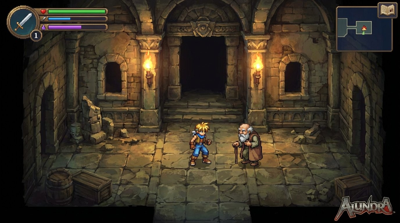 Alundra game screenshot