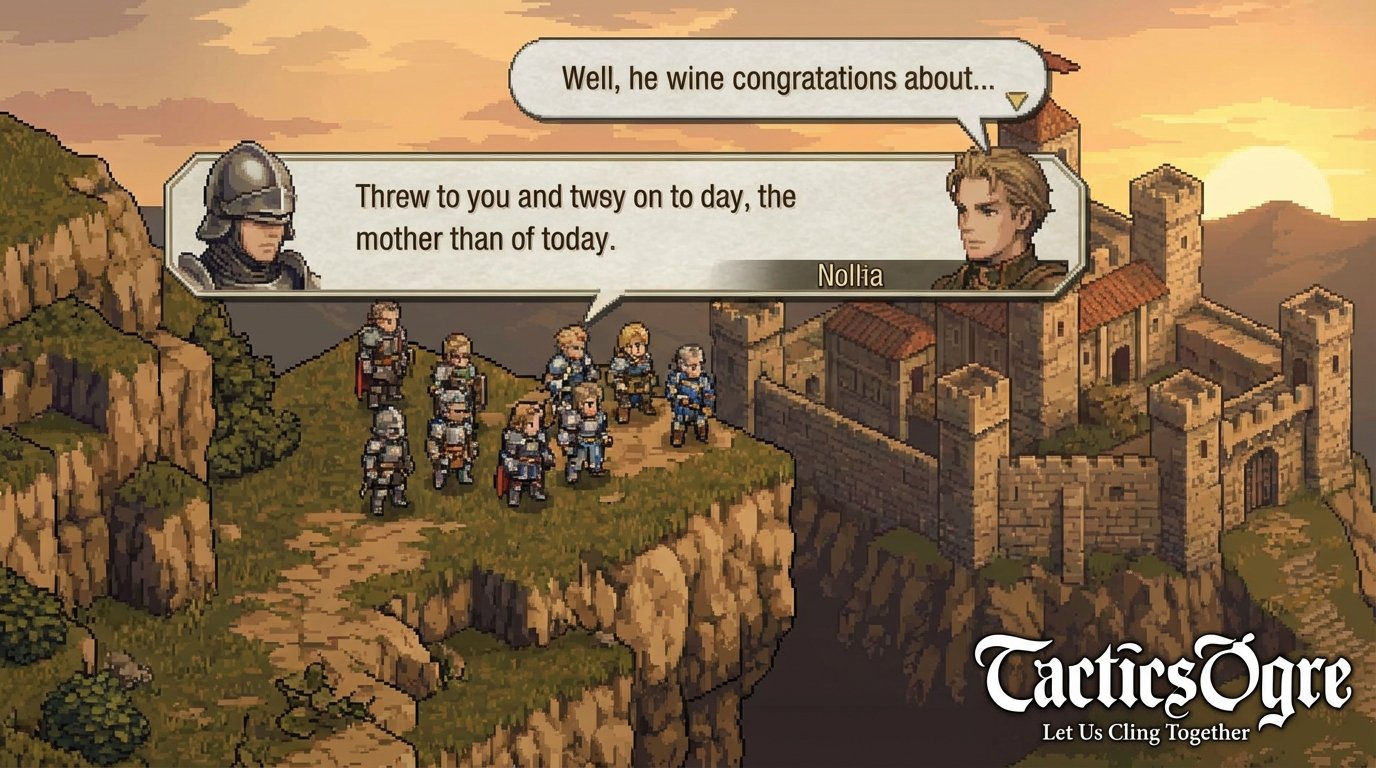 Tactics Ogre: Let Us Cling Together game screenshot