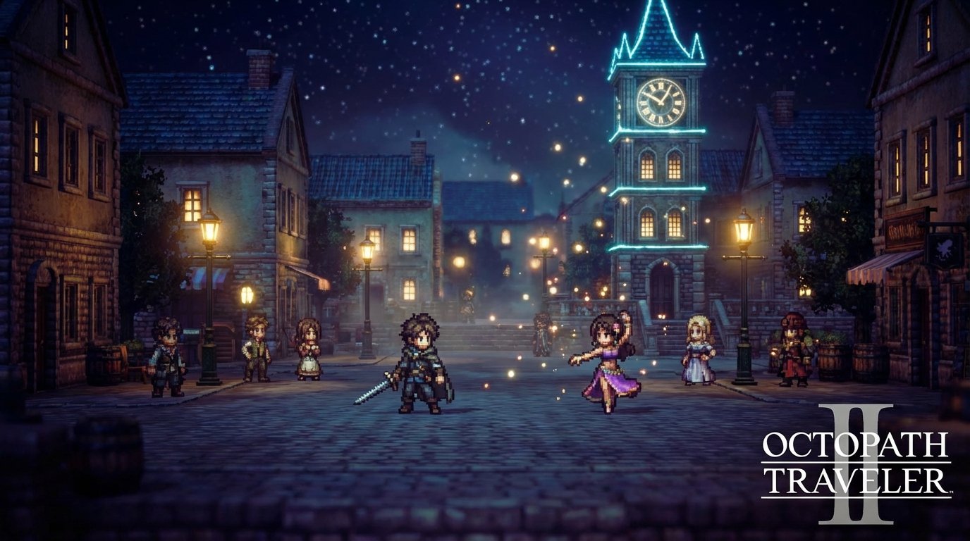 Octopath Traveler II game screenshot