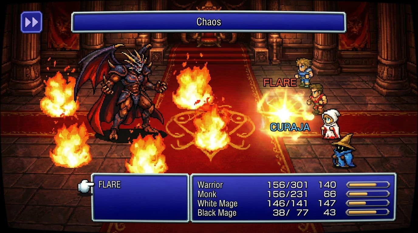 Final Fantasy Pixel Remaster Collection game screenshot