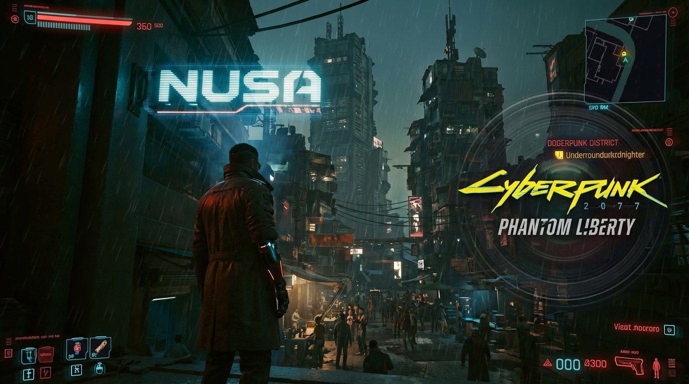 Cyberpunk 2077: Phantom Liberty game screenshot