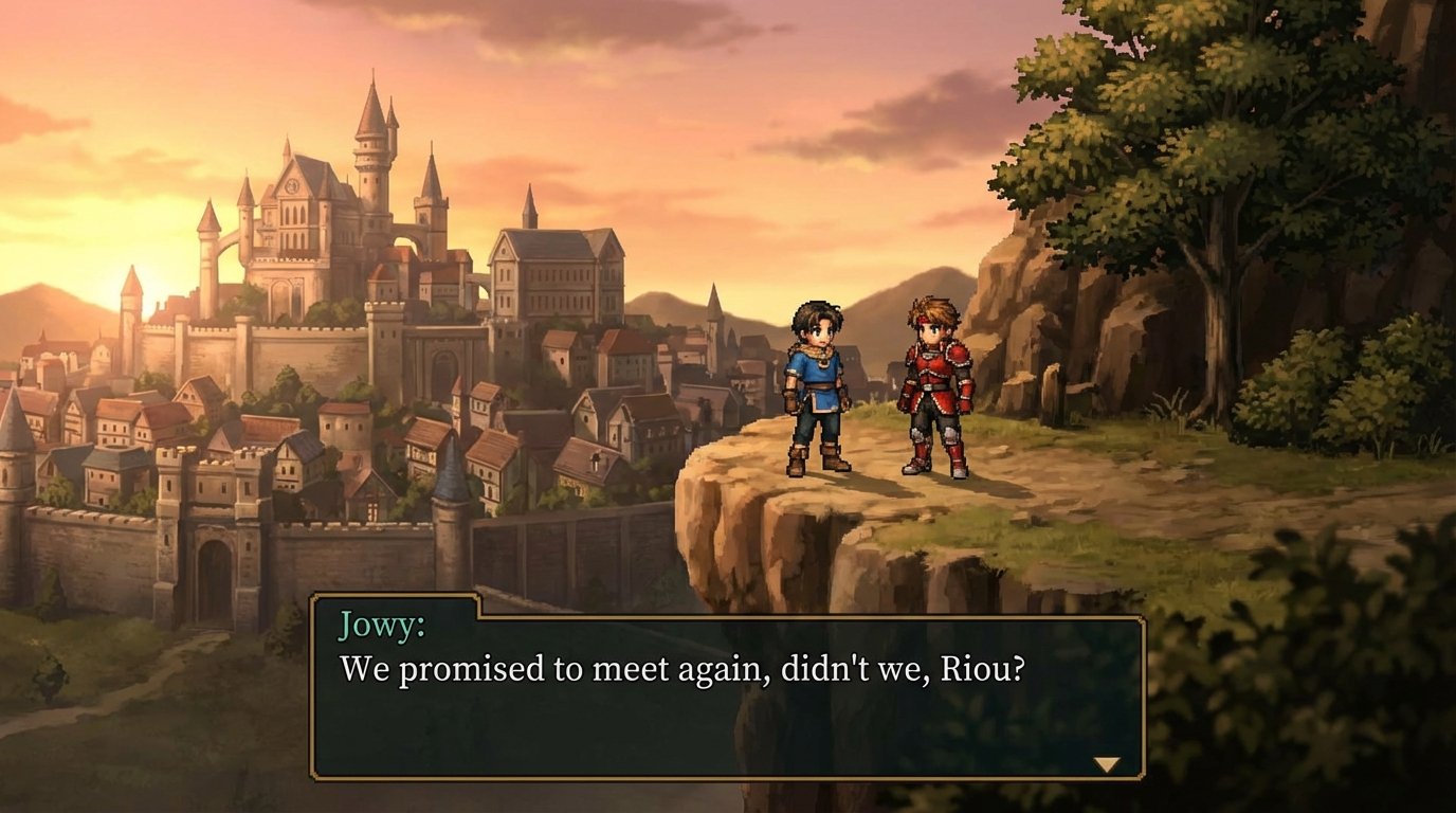 Suikoden II game screenshot