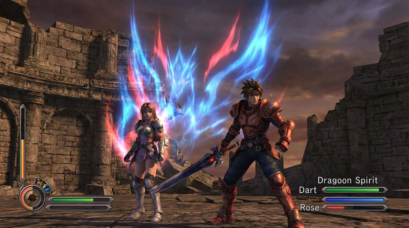 Legend of Dragoon game screenshot