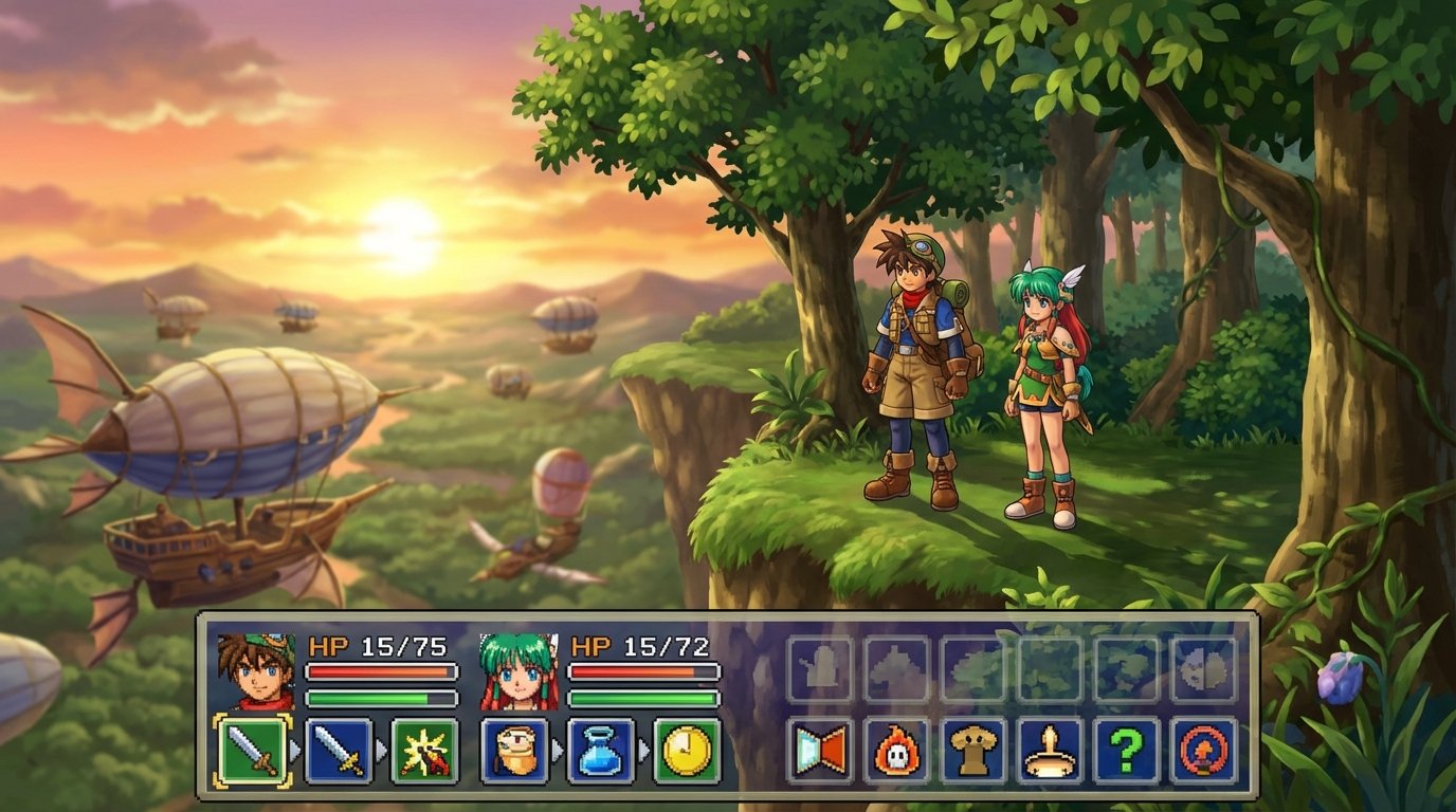 Grandia game screenshot