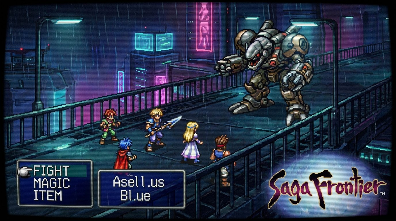 Saga Frontier game screenshot