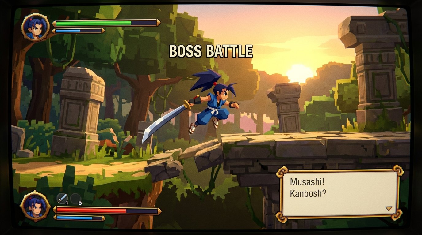 Brave Fencer Musashi game screenshot