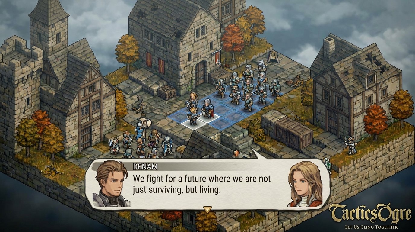 Tactics Ogre: Let Us Cling Together game screenshot