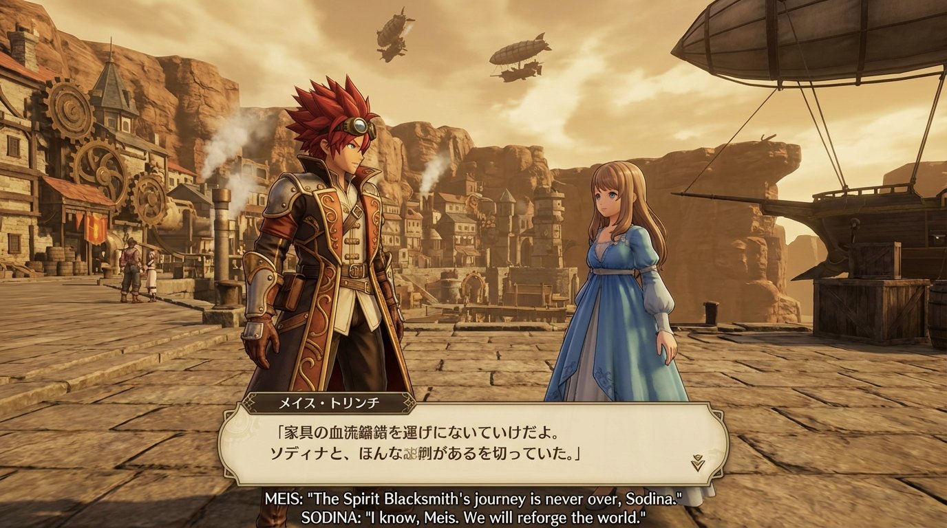 Thousand Arms game screenshot