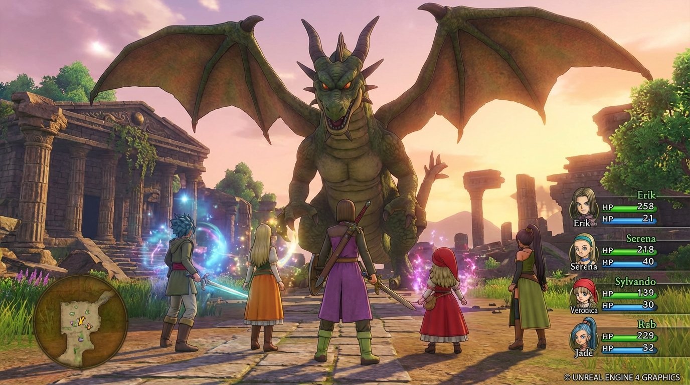 Dragon Quest XI S: Echoes of an Elusive Age – Definitive Edition game screenshot