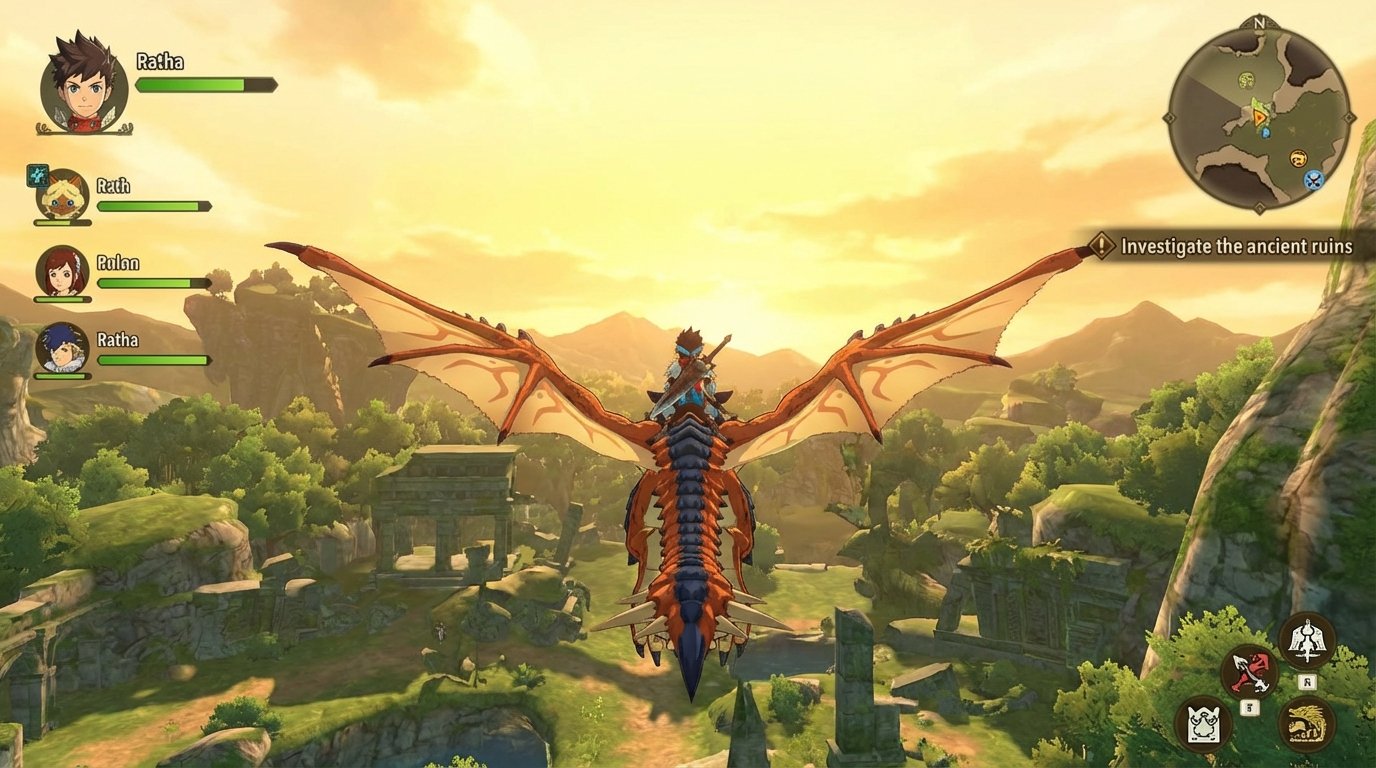 Monster Hunter Stories 2: Wings of Ruin game screenshot